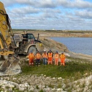 Mine decommissioning and reclamation project
