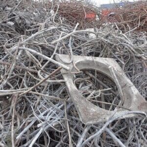 scrap rebar for recycling